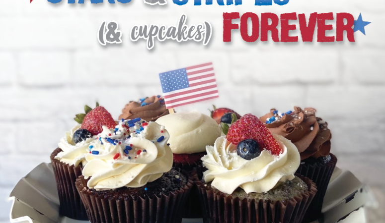Light Up Your Taste Buds with our Fourth of July Cupcake Flavors