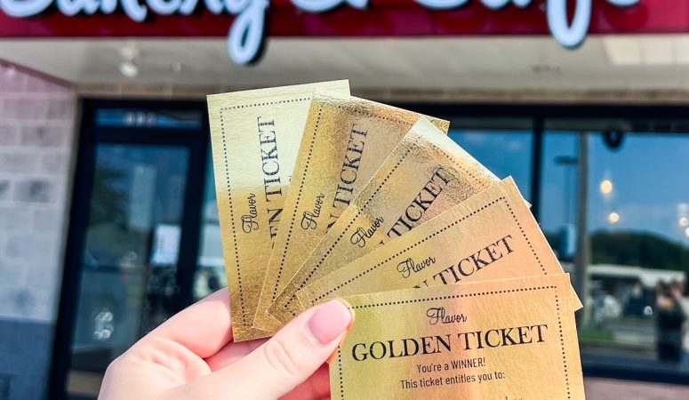 I’ve Got a Golden Ticket…and FREE Desserts!!