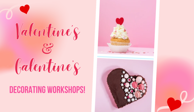 Valentine’s & Galentine’s Workshop Tickets On Sale Starting 1/19!