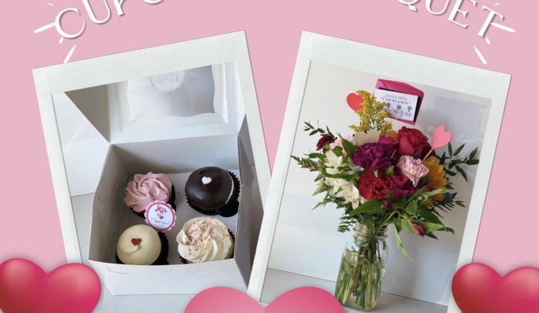 Pre-Order Your Cupcake + Flower Gift Bundle Today!