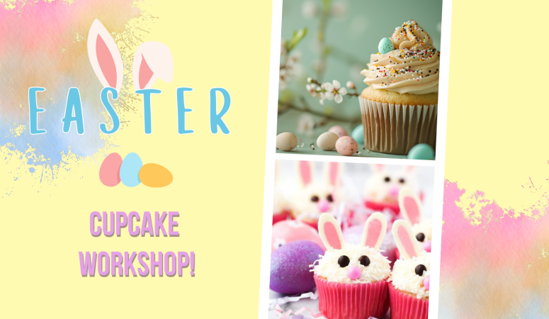 Tickets for our Easter Cupcake Workshop are on sale NOW!